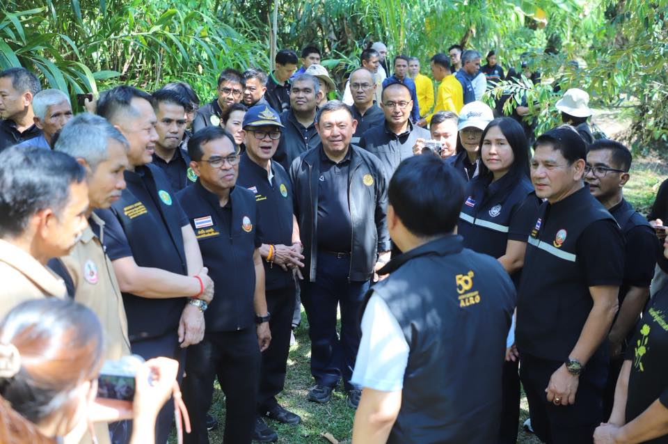 title - เลขาฯ ส.ป.ก. พร้อมคณะ ร่วมลงพื้นที่ติดตามคณะ รมช.กษ. ตรวจราชการ ณ ตำบลอ่าวลึก